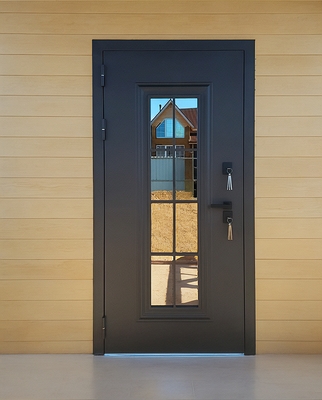 Дверь с остеклением в доме Дверь с остеклением в доме